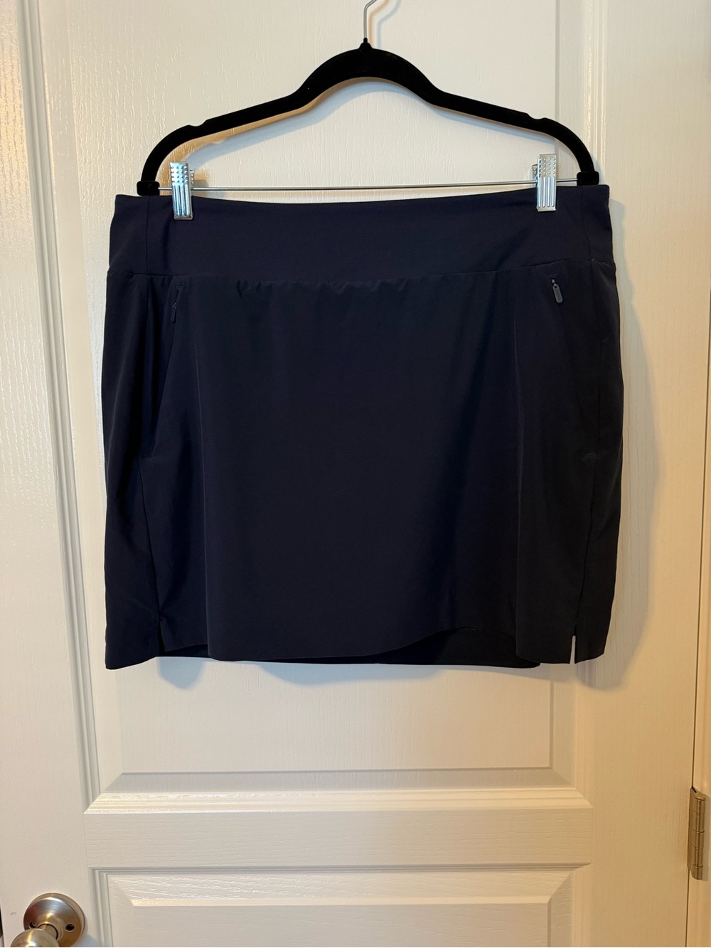 Athleta Dark Navy Soho Skort with Inner Shorts